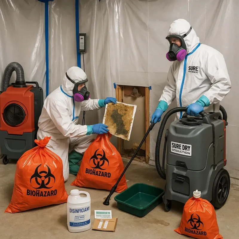 Contaminated Water Handling Protocols process in Ellington, CT
