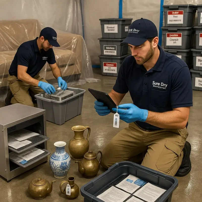 Content Protection and Restoration process in Ellington, CT
